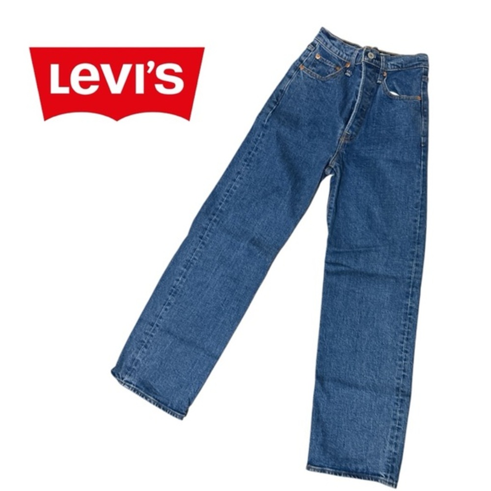 Levi’s Women’s BIG E Ribcage Straight Button Fly Jeans - Size‎ 25